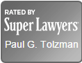 Paul G. Tolzman Super Lawyers Badge