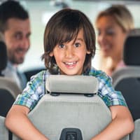 Baltimore Car Accident Lawyers discuss the middle seat being the safest seat in the vehicle. 