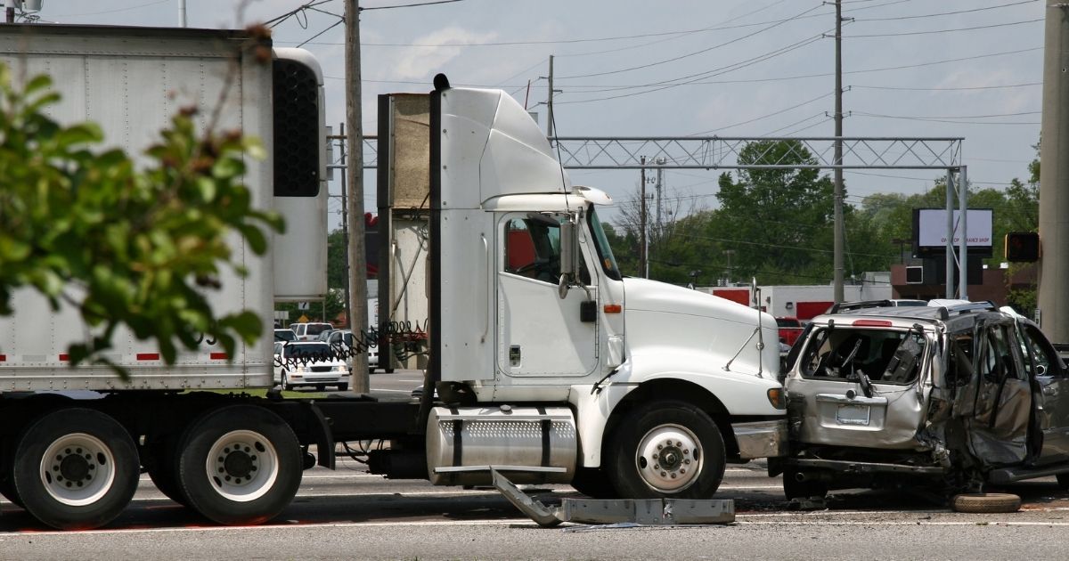 rear end truck accident