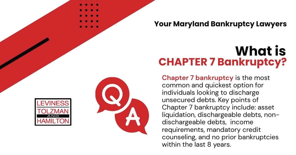 Maryland chapter 7 bankruptcy lawyers 